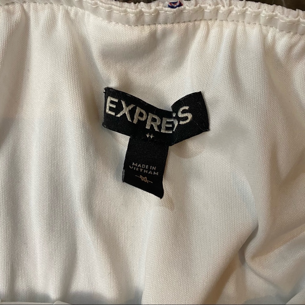 EXPRESS White romper - Picture 3 of 6